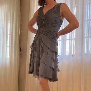 Dusty Blue Laura Formal Dress - Size 12